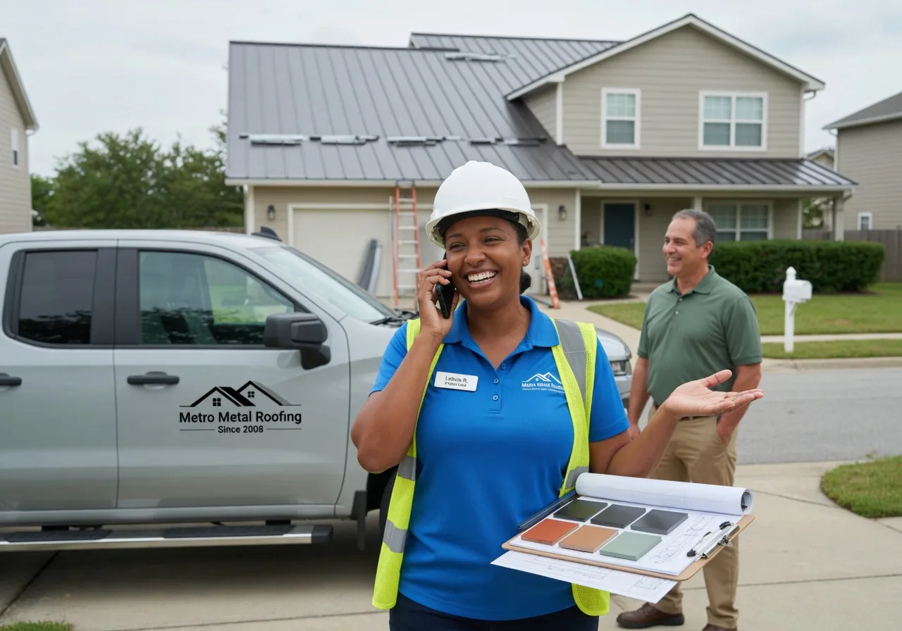 Storm Damage Metal Roof Repair in Kellyville, OK